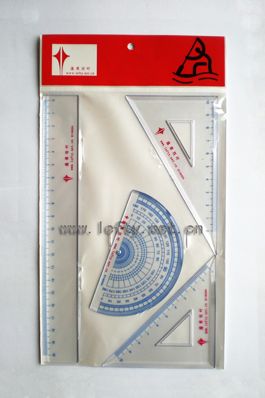 left-handed student ruler(sy-9020a)