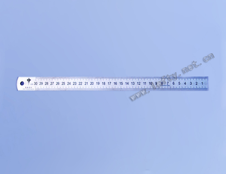 left-handed steel ruler(30cm)