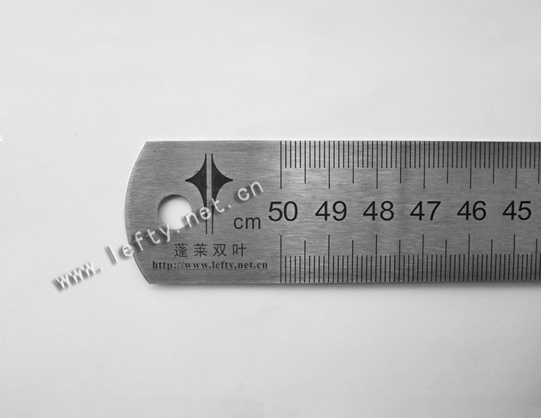 left-handed steel ruler(50cm)